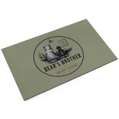 Pet Food Mat - Bear's Brother Logo