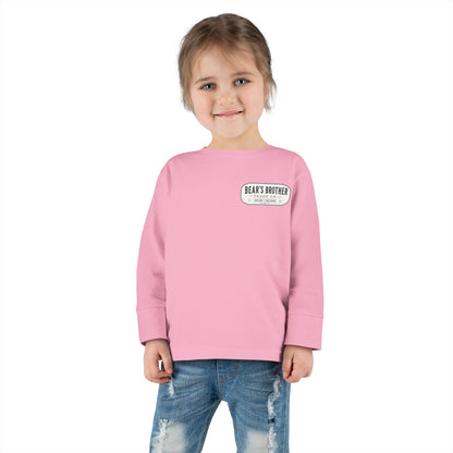 Toddler Long Sleeve Tee — Bear's Brother Graphic Tee