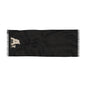Bear Illustration Scarf — Lightweight Cozy Knit Scarf with Small Bear & Bird Design