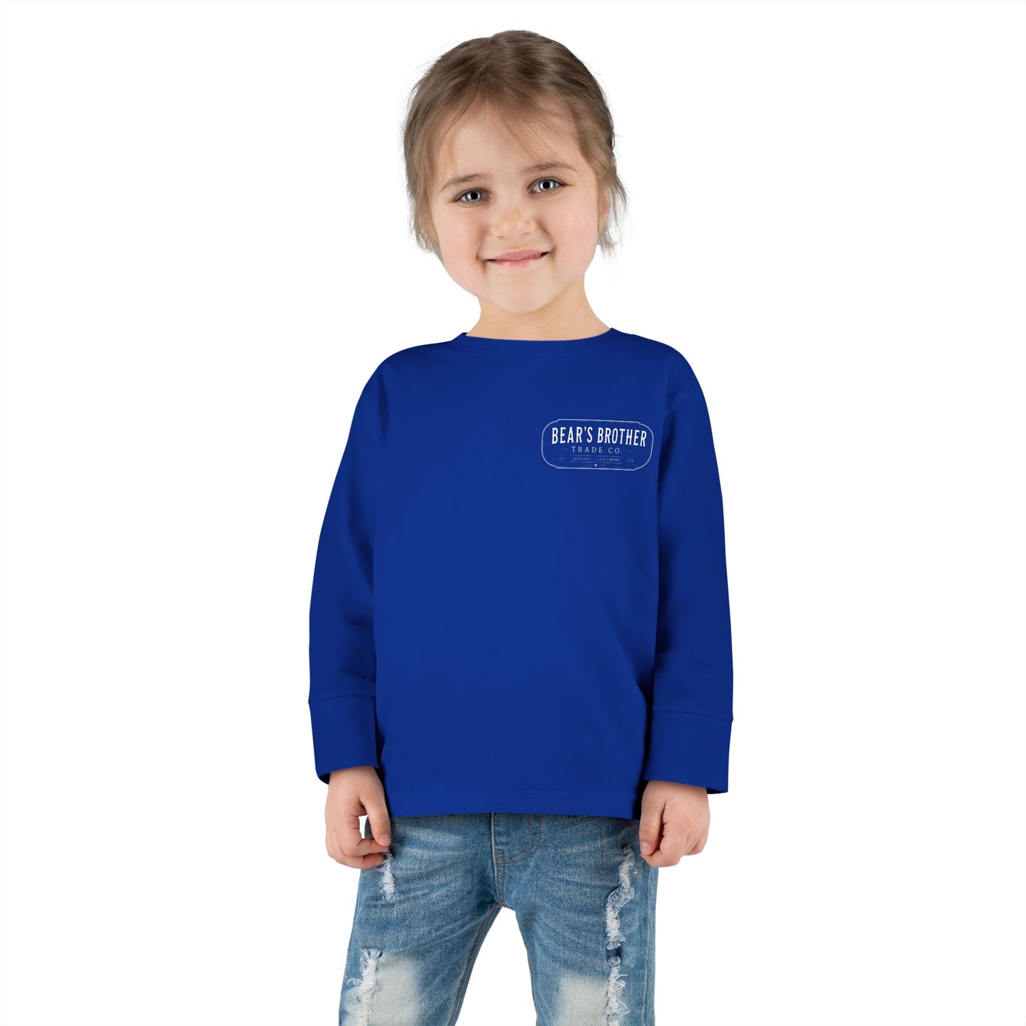 Toddler Long Sleeve Tee — Bear's Brother Logo