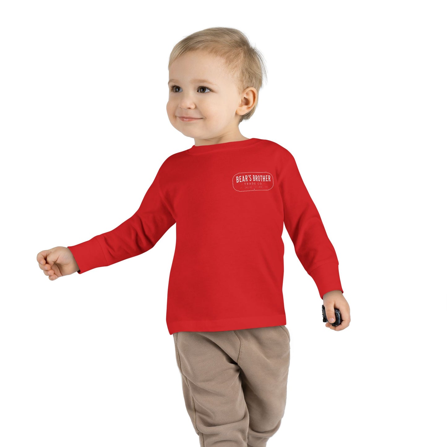 Toddler Long Sleeve Tee — Bear's Brother Logo