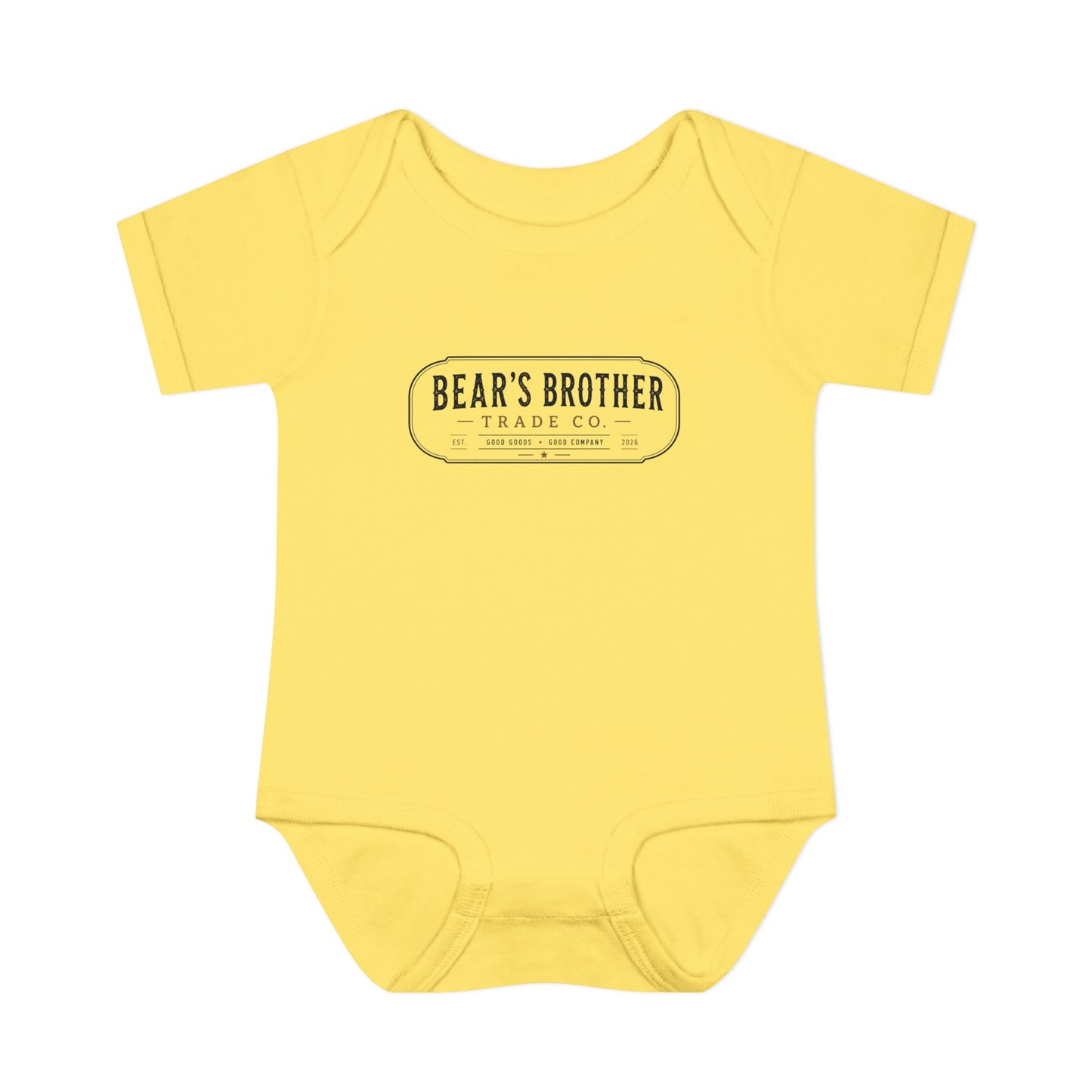Infant Baby Rib Bodysuit