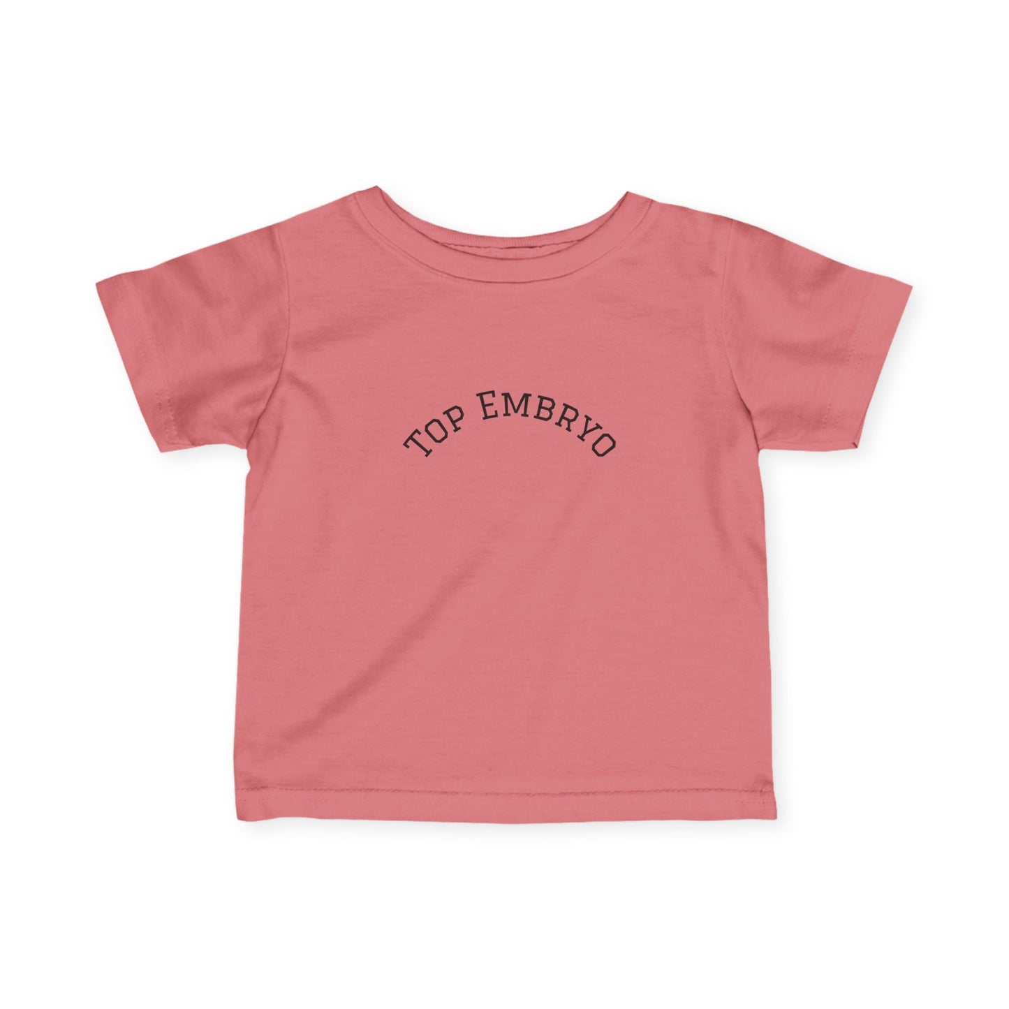 Infant Tee — "Top Embryo" Cute Minimalist Baby Shirt
