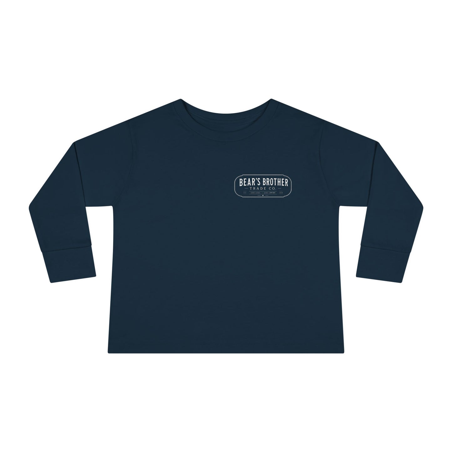 Toddler Long Sleeve Tee — Bear's Brother Logo