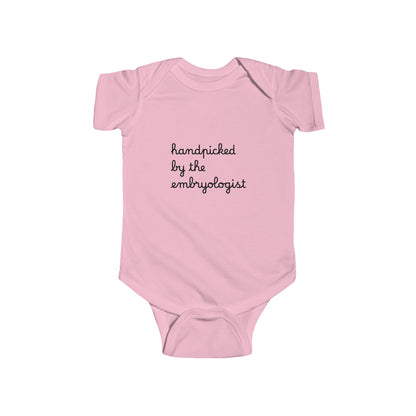 “Handpicked by the Embryologist” Infant Onesie