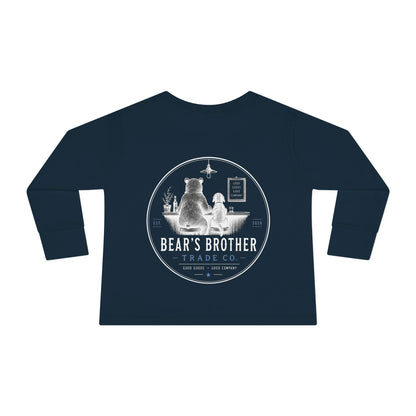 Toddler Long Sleeve Tee — Bear's Brother Logo