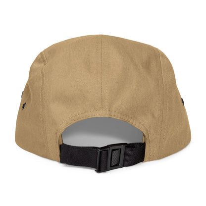 Embroidered Polar Bear & Pup 5-Panel Cap