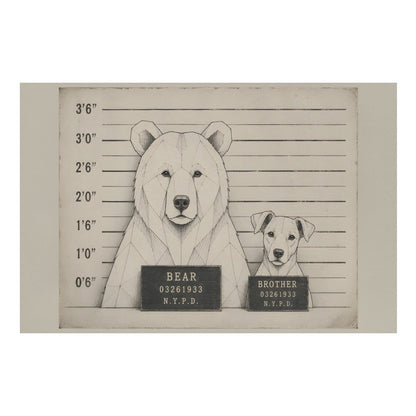 Pet Food Mat - Bear's Brother Mug shot