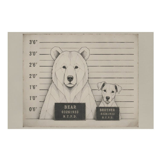 Pet Food Mat - Bear's Brother Mug shot