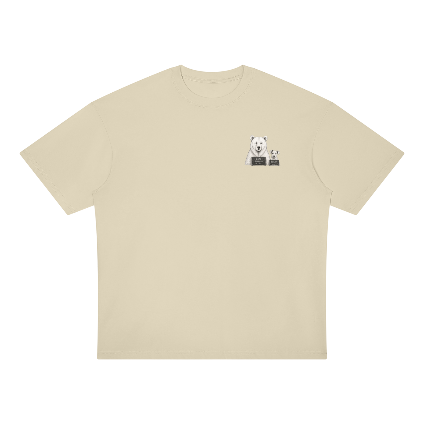 bear,dog,brothers,brother,tshirt,shirt,logo