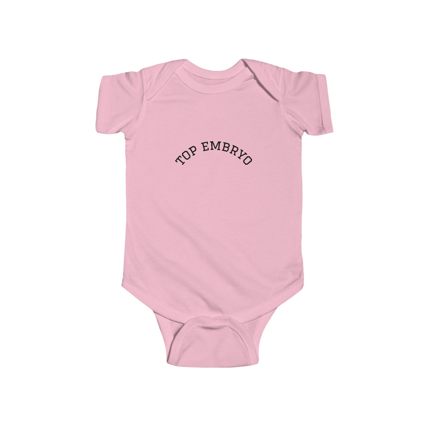 Infant Bodysuit — "Top Embryo" Minimal Baby Onesie