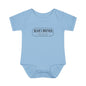 Infant Baby Rib Bodysuit