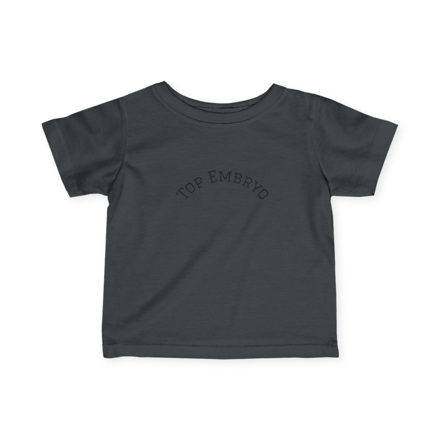 Infant Tee — "Top Embryo" Cute Minimalist Baby Shirt