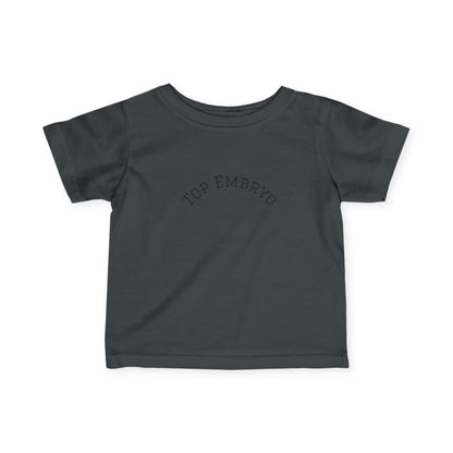 Infant Tee — "Top Embryo" Cute Minimalist Baby Shirt