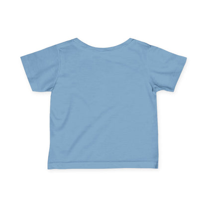 Infant Tee — Subtle 'Top Embryo' Minimalist Baby Shirt, White Font