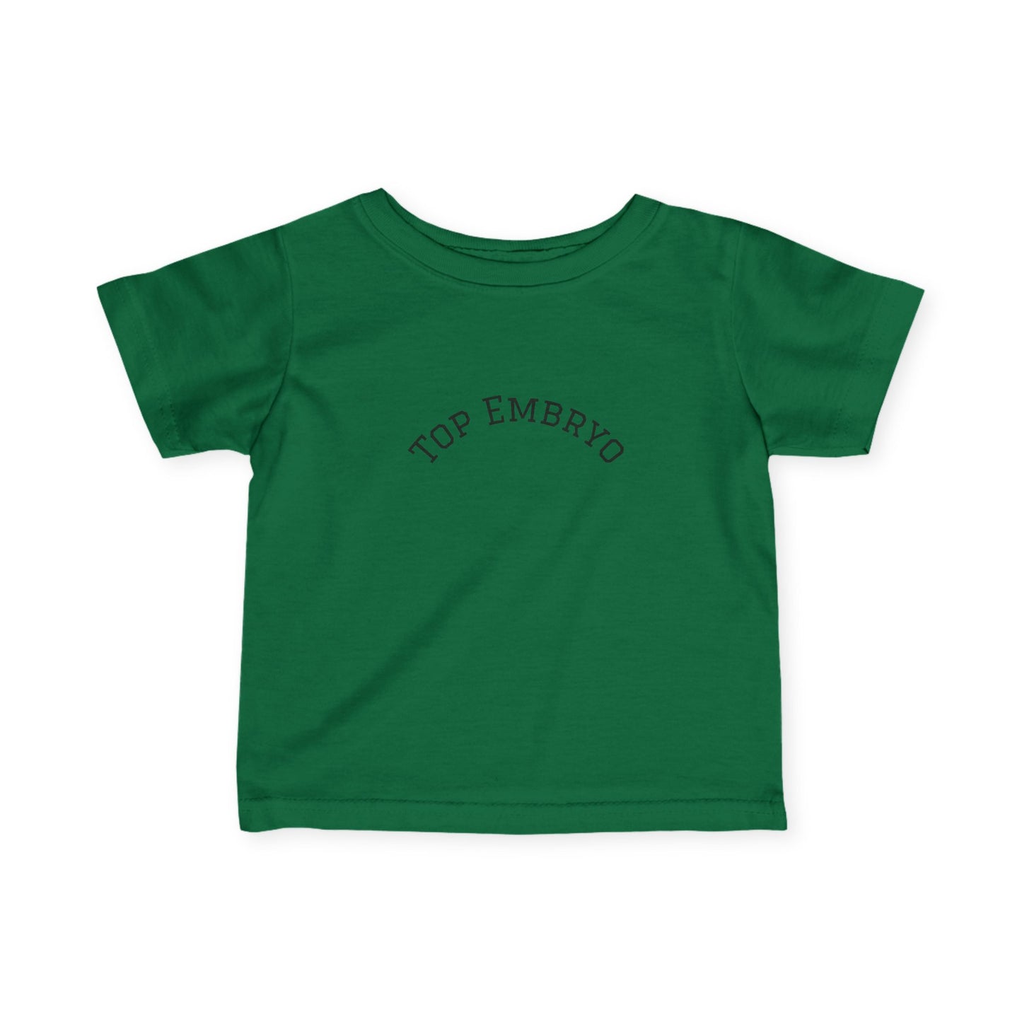 Infant Tee — "Top Embryo" Cute Minimalist Baby Shirt