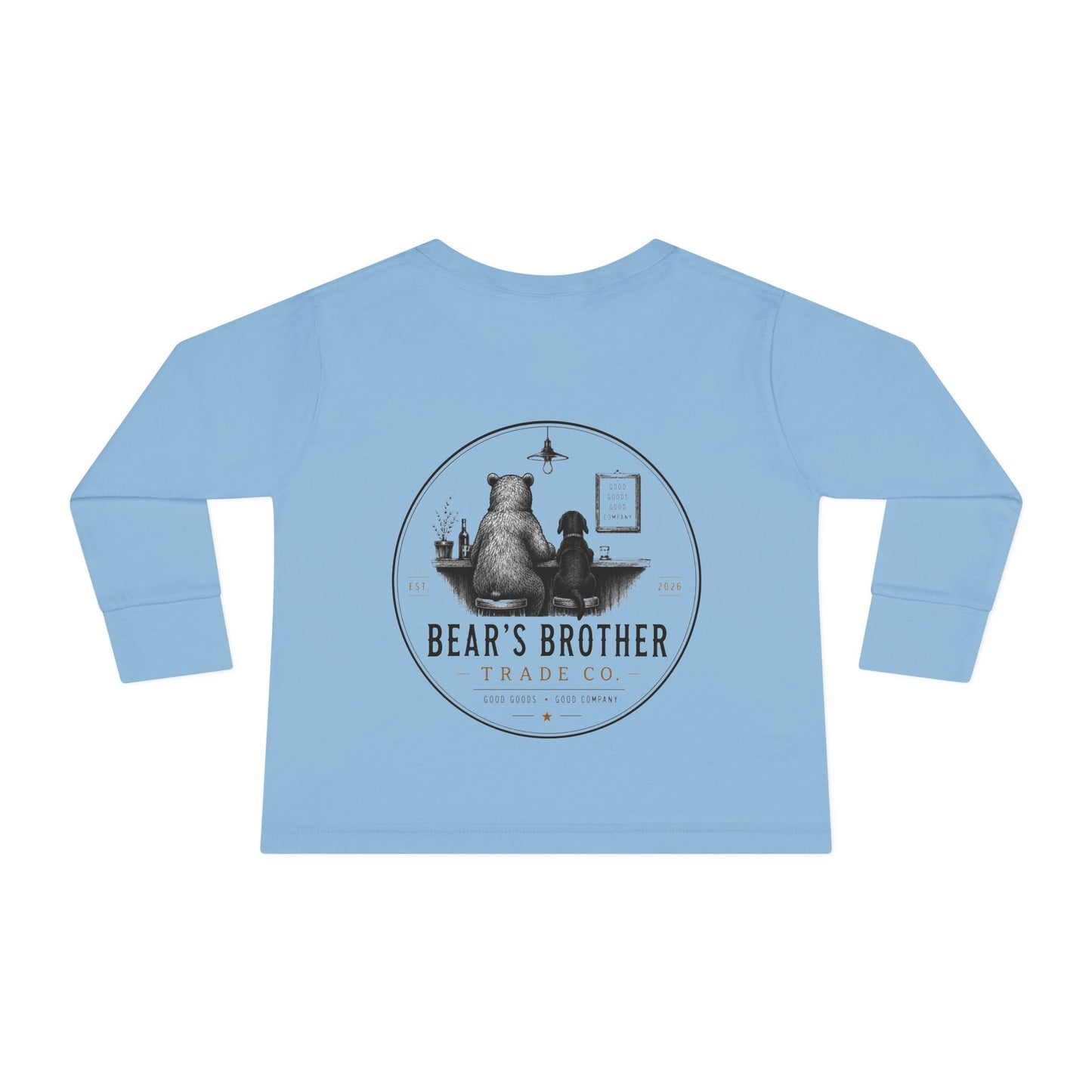 Toddler Long Sleeve Tee — Bear's Brother Graphic Tee