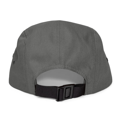 Embroidered Polar Bear & Pup 5-Panel Cap
