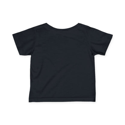 Infant Tee — Subtle 'Top Embryo' Minimalist Baby Shirt, White Font