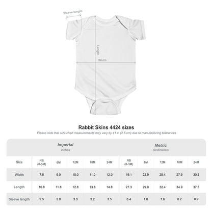 Infant Bodysuit — "Top Embryo" Minimal Baby Onesie