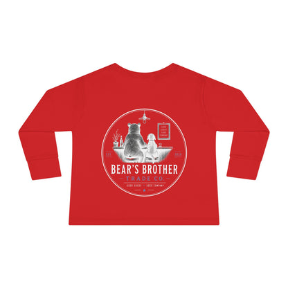 Toddler Long Sleeve Tee — Bear's Brother Logo