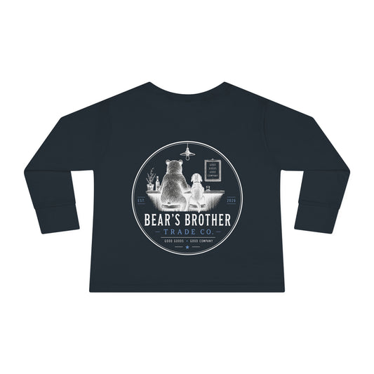 Toddler Long Sleeve Tee — Bear's Brother Logo