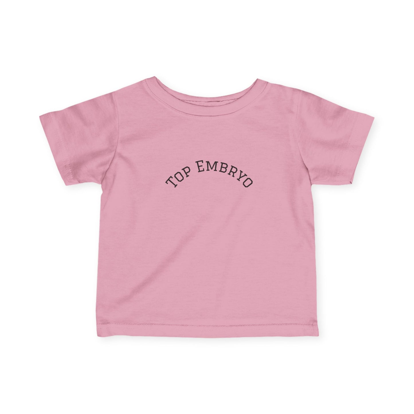Infant Tee — "Top Embryo" Cute Minimalist Baby Shirt