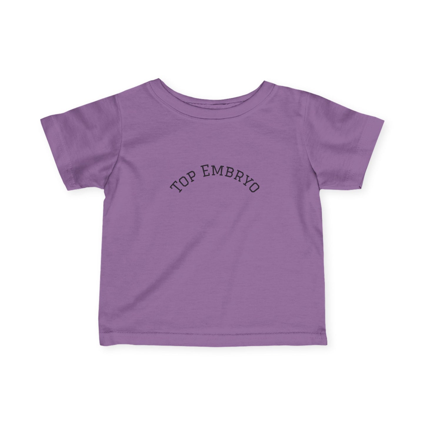 Infant Tee — "Top Embryo" Cute Minimalist Baby Shirt