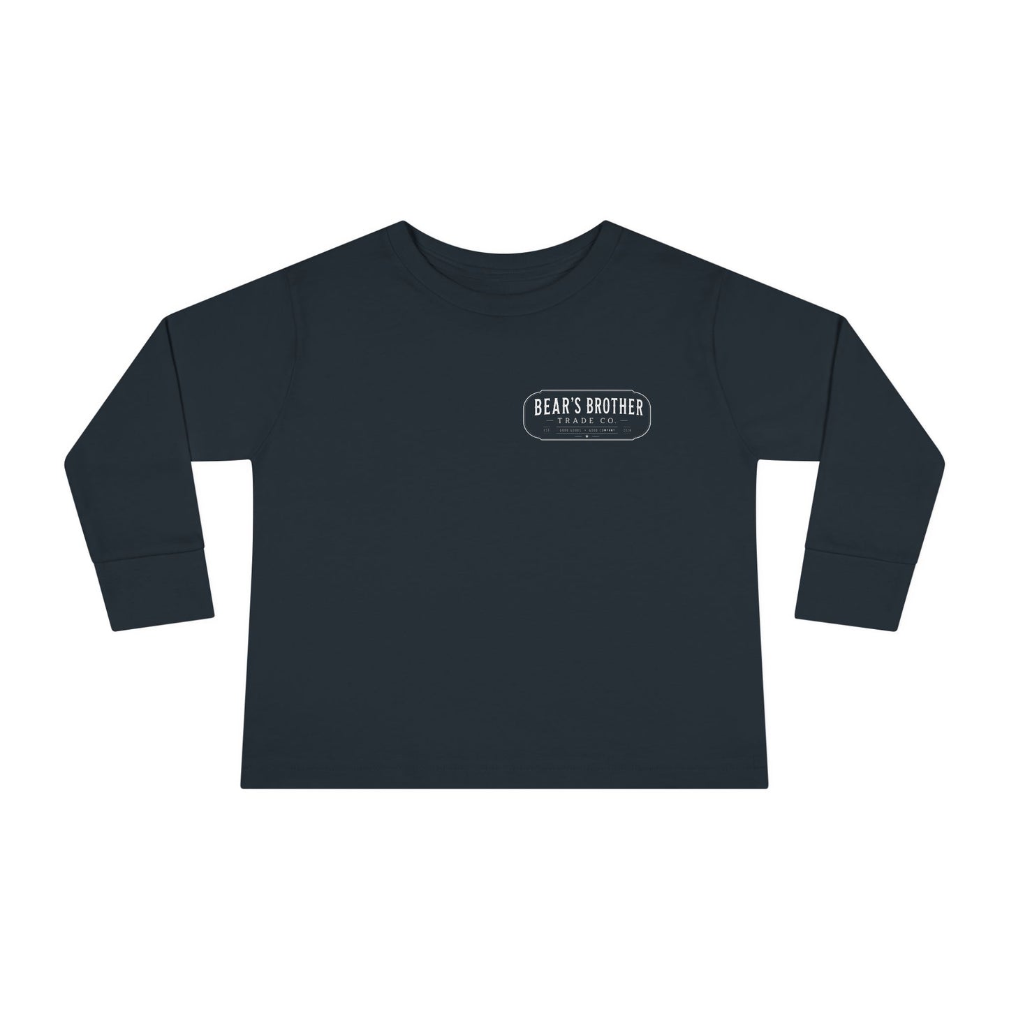 Toddler Long Sleeve Tee — Bear's Brother Logo