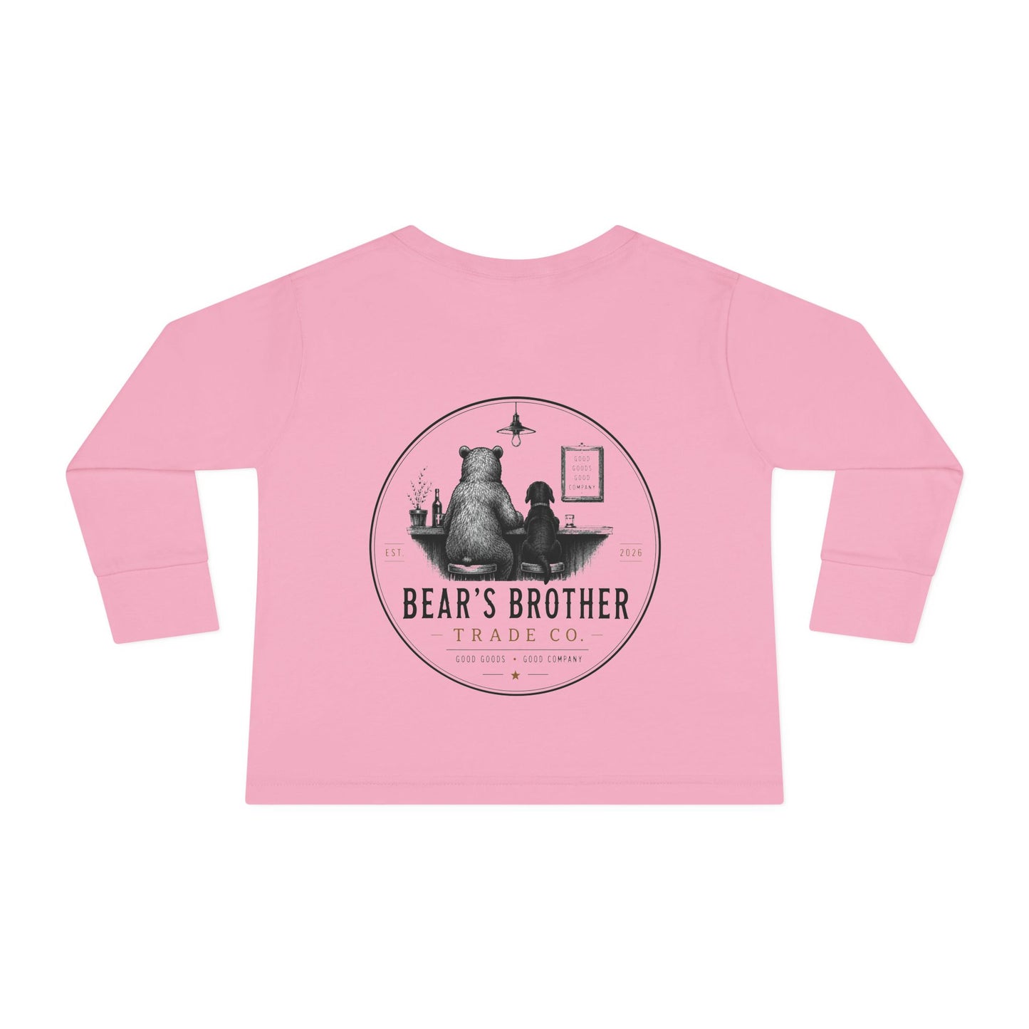 Toddler Long Sleeve Tee — Bear's Brother Graphic Tee