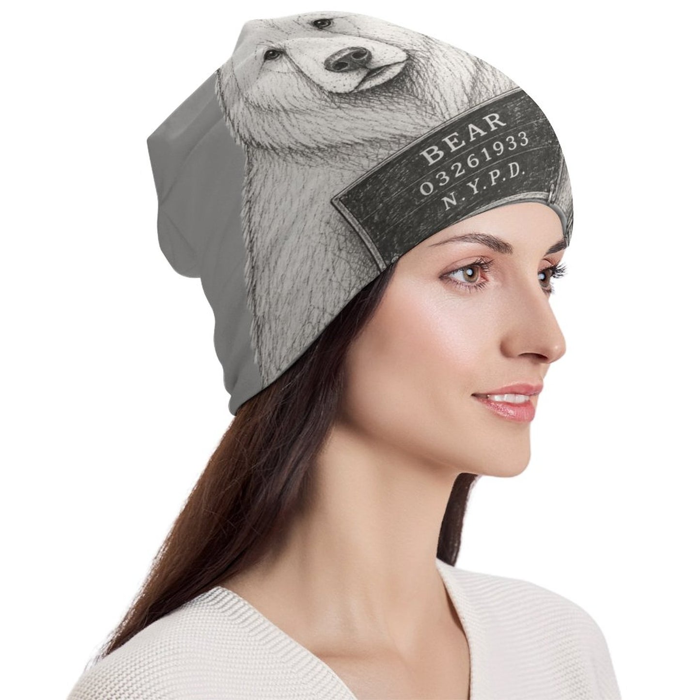 Pullover Cap, Gray