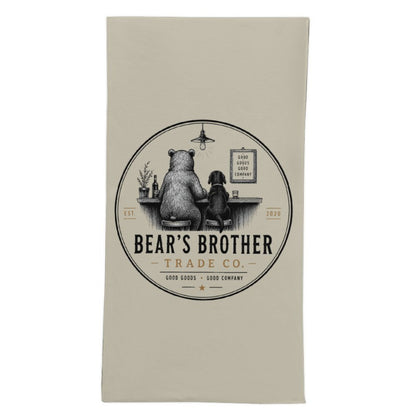 Children's Bath Towel - Bear's Brother Logo