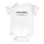 Cotton Short Sleeve Baby Romper - Bear's Brother Full Logo